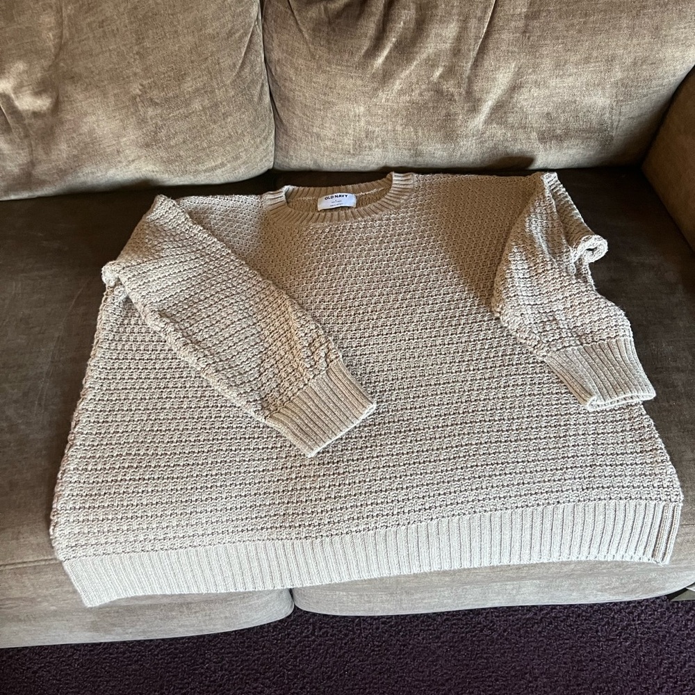 Beige Knit Sweater